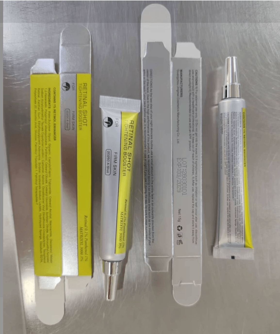 Retinal Shot Booster Facial 0,1% 15ml