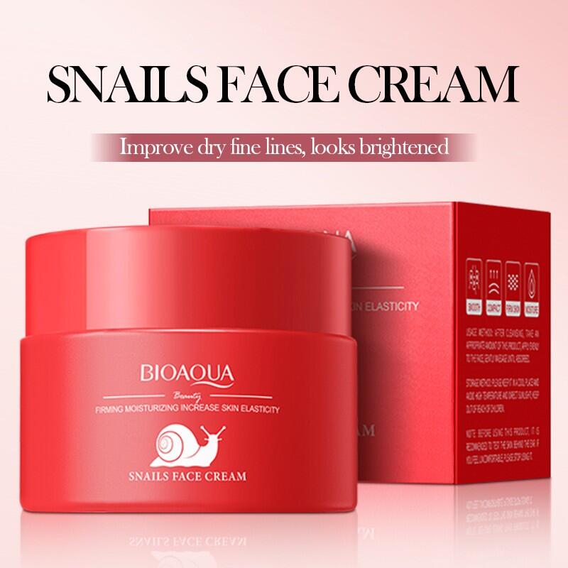 Crema Facial Reafirmante de Baba de Caracol 60g BIOAQUA