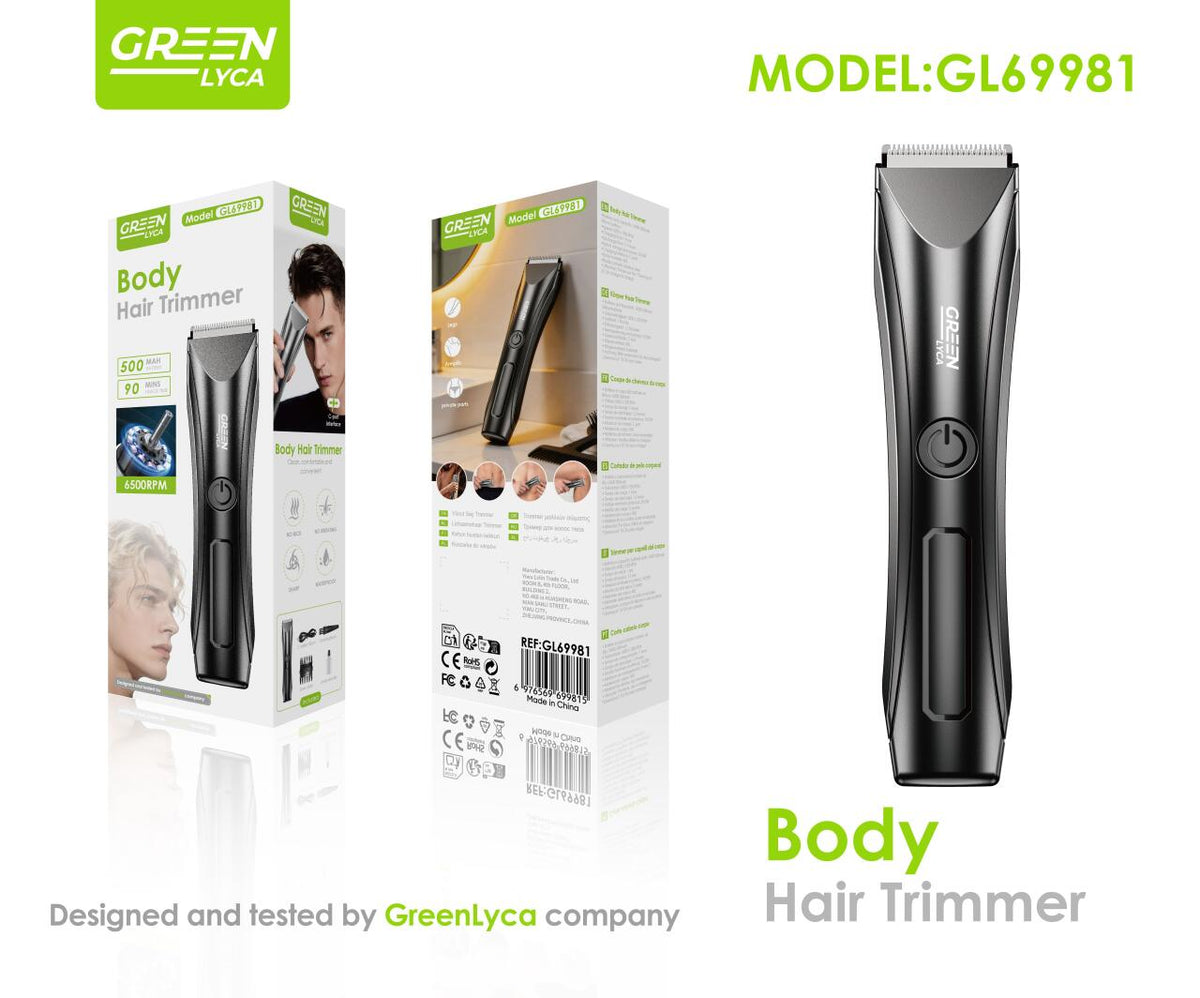 گرین لیکا GL69981 ریچارج ایبل باڈی ہیئر ٹرمر