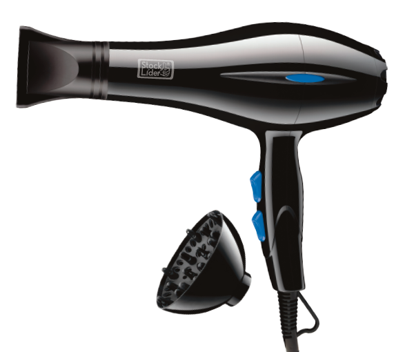 Secador de Pelo 2200W con Difusor