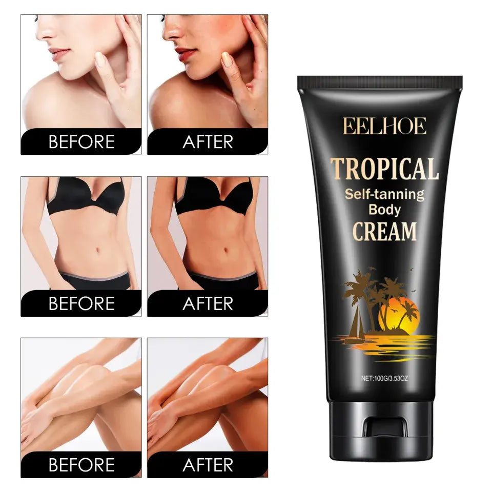 Crema Autobronceadora Tropical para Cuerpo