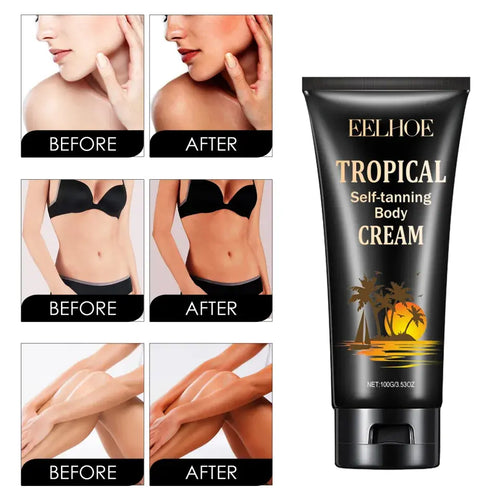 Crema Autobronceadora Tropical para Cuerpo
