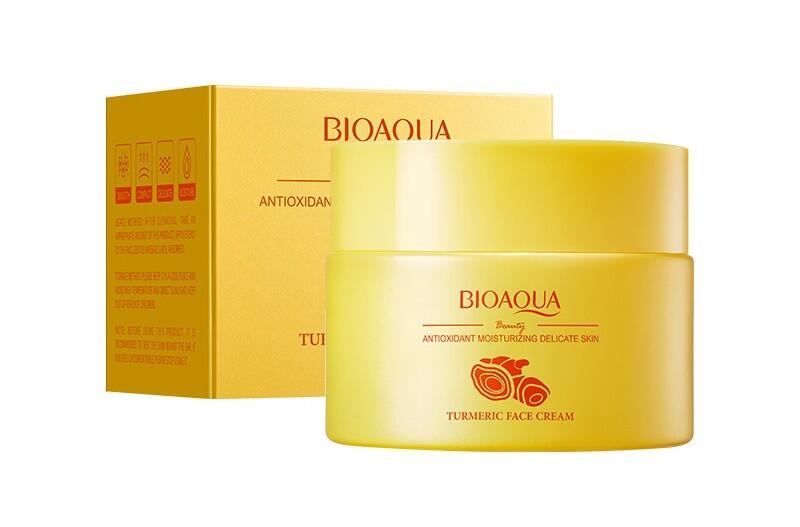 Crema Facial Antioxidante de Cúrcuma 60g BIOAQUA