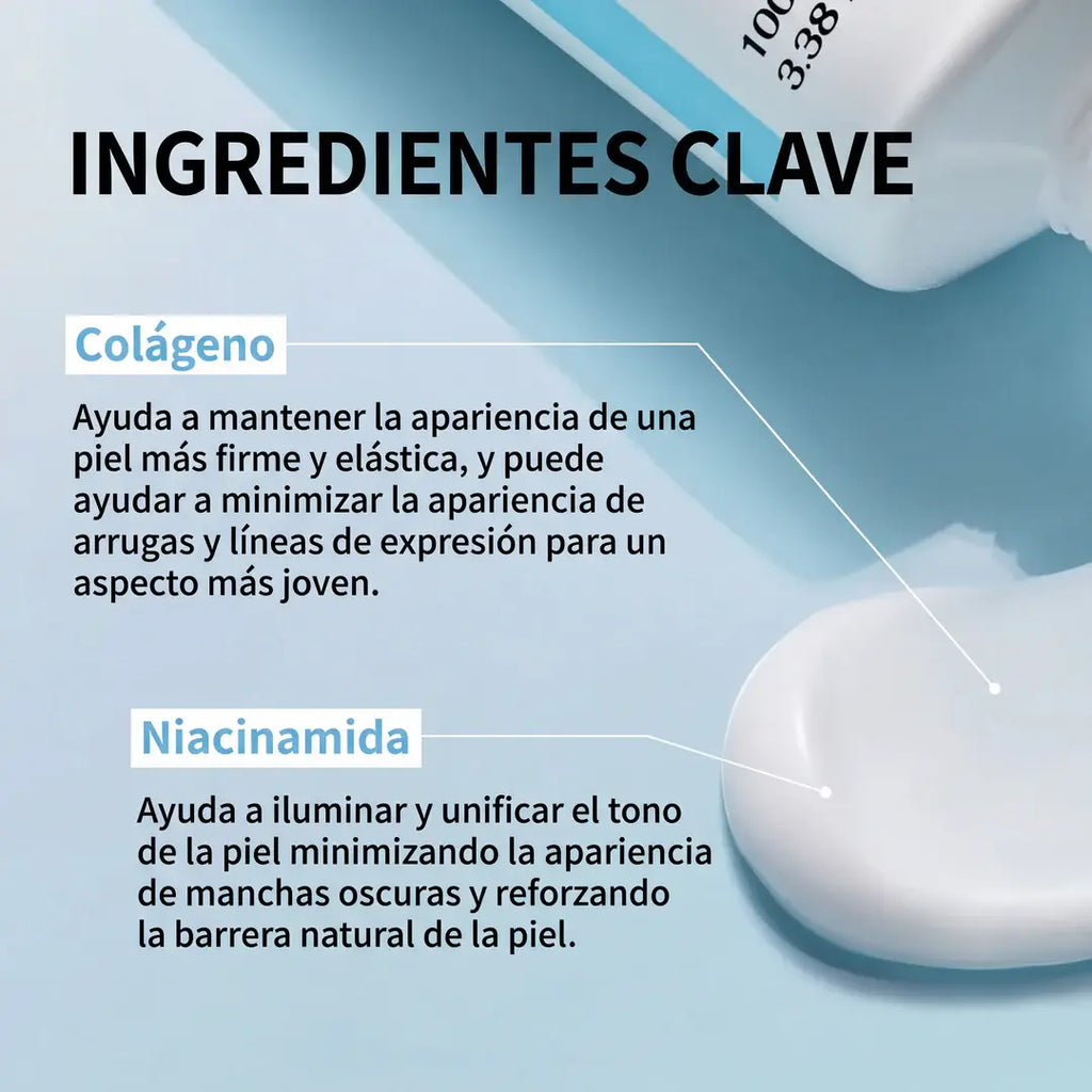 Crema Hidratante de Colágeno y Niacinamida 100ml