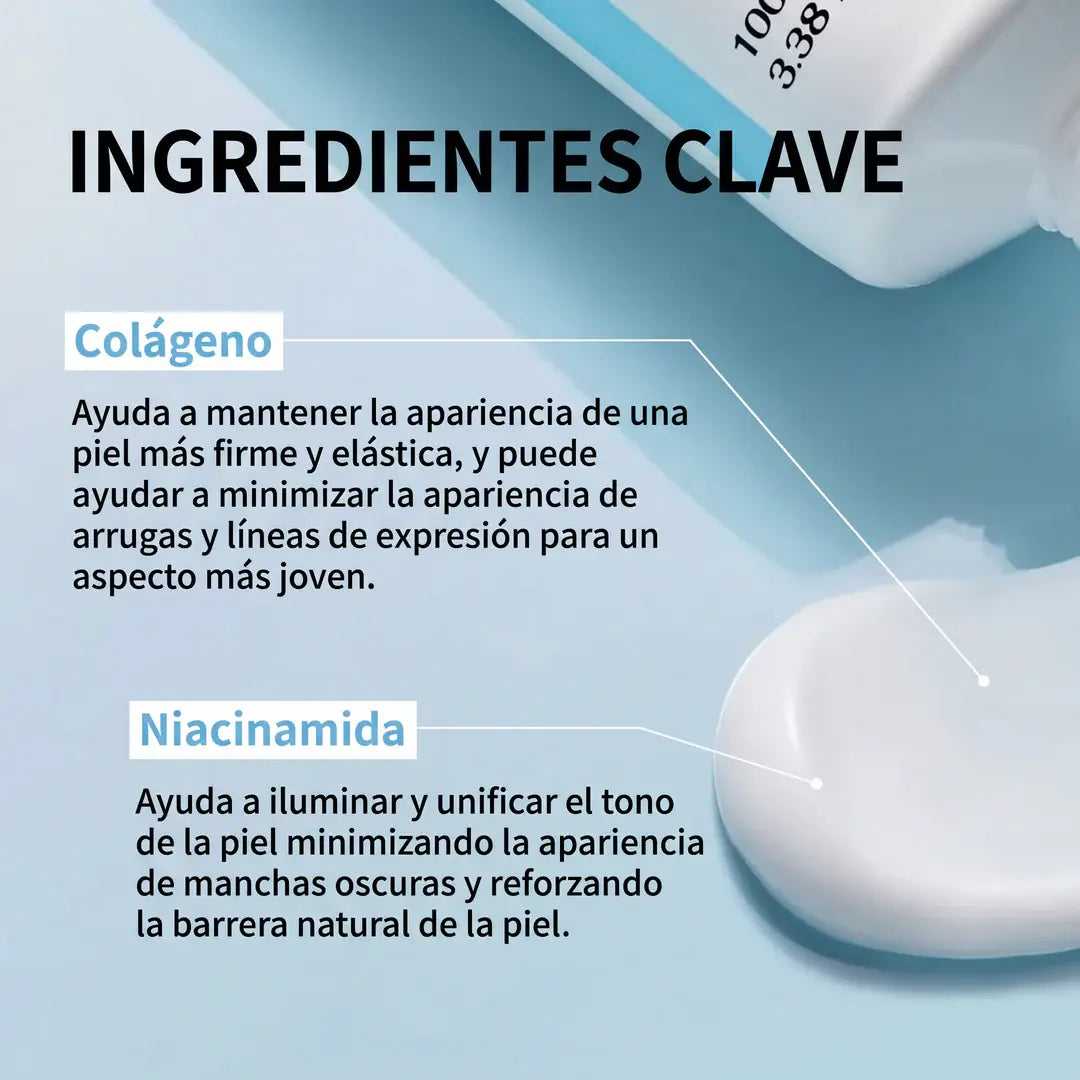 Crema Hidratante de Colágeno y Niacinamida 100ml