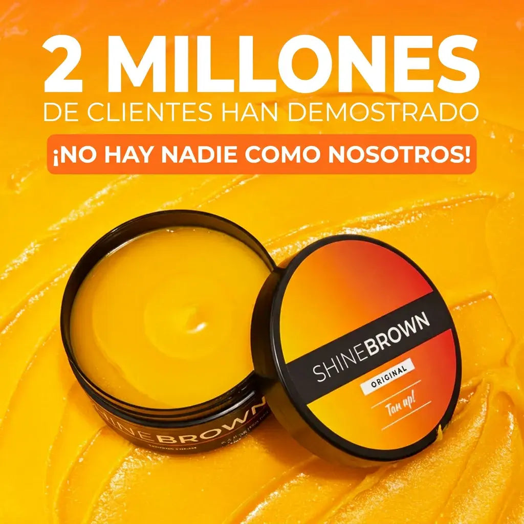 Shine Brown Crema Bronceadora Original