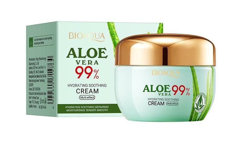 Crema Hidratante Reafirmante Aloe Vera 99% 50g