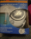 Foco Solar de 16 LED con Sensor de Movimiento
