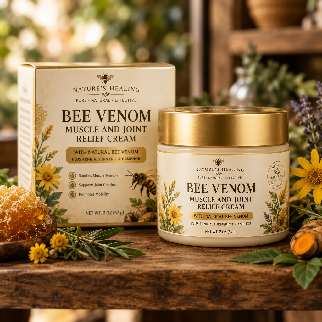 Bee Venom Cream Packaging