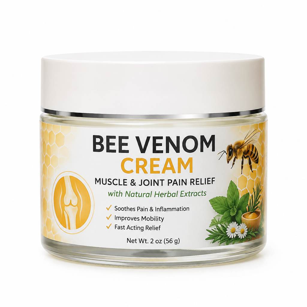 Bee Venom Cream Studio Shot