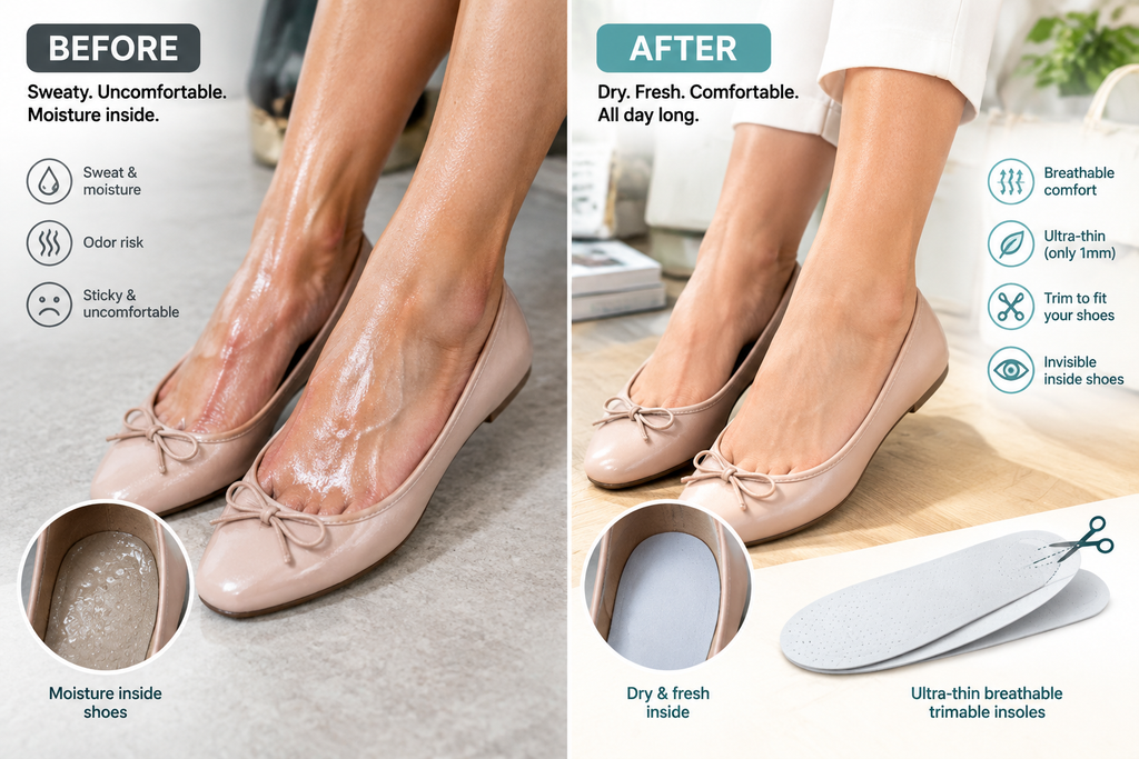 Before After Ballet Flats