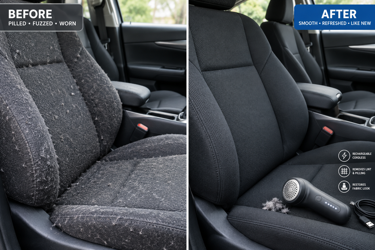 Before After Car Seat