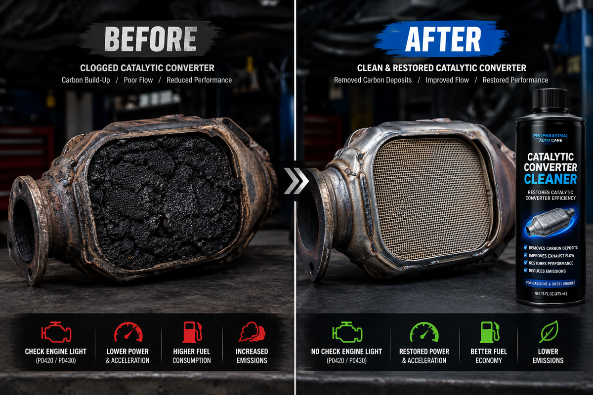 Before After Catalytic