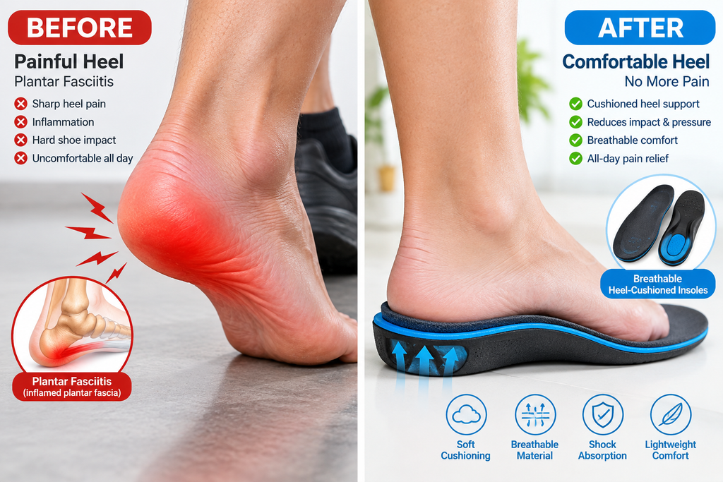 Before After Heel Pain