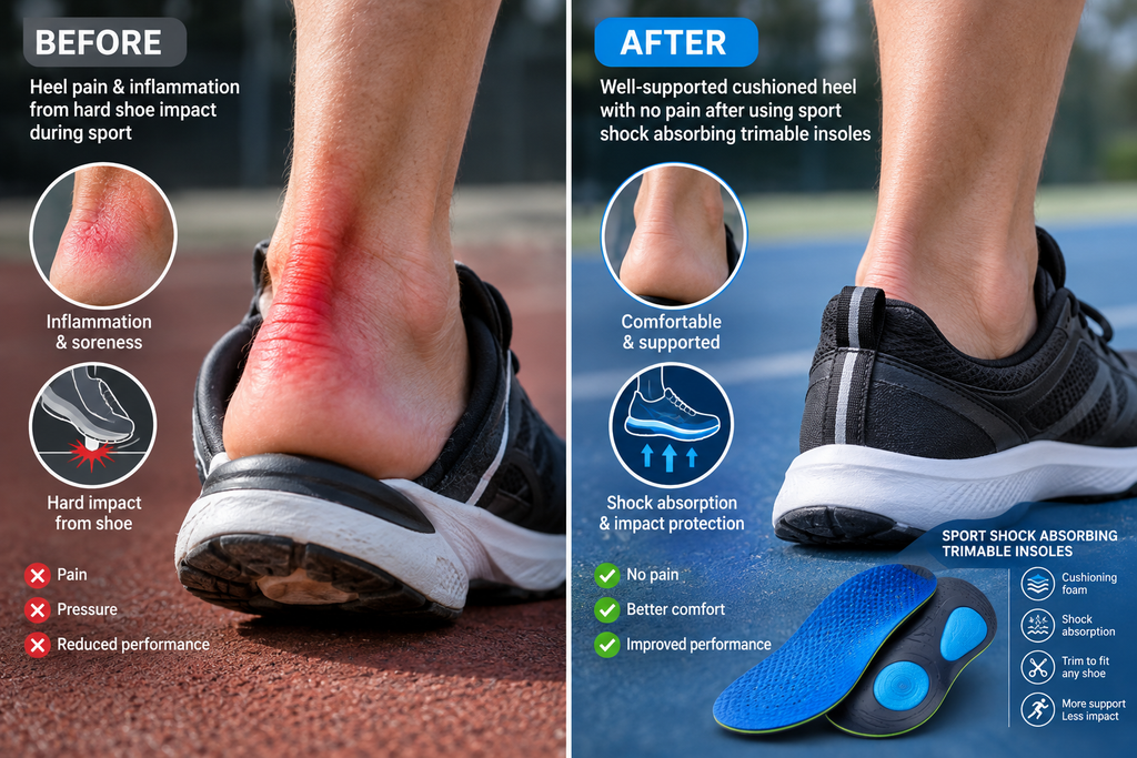 Before After Heel