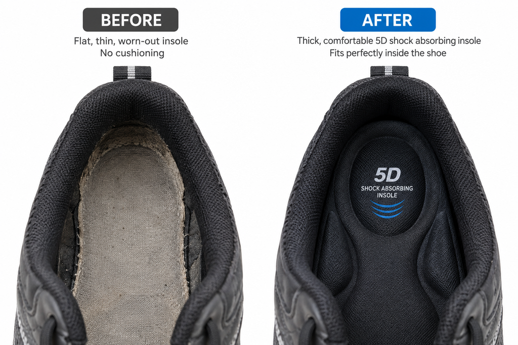Before After Insole