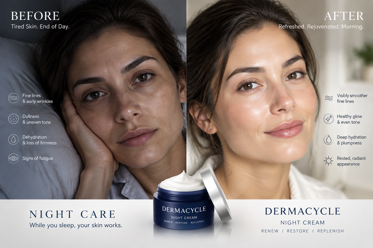 Before After Night Recovery