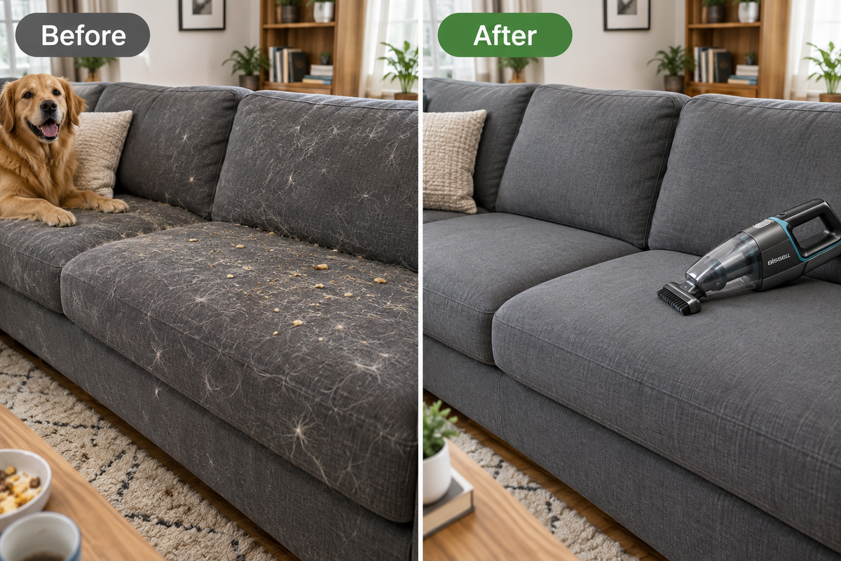 Before After Sofa