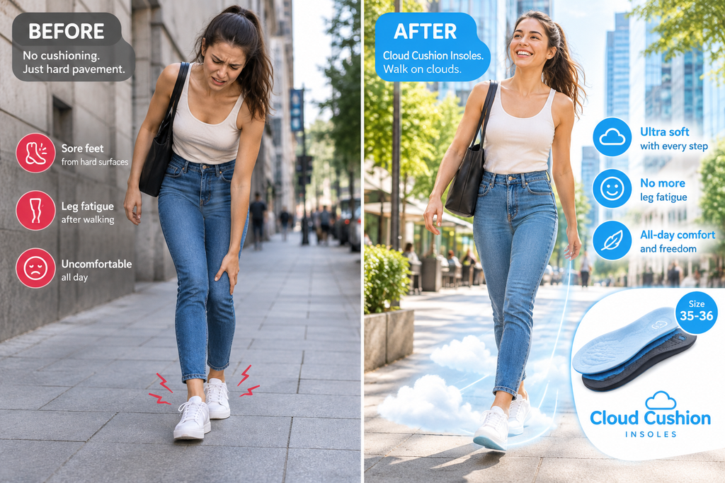Before After Walking