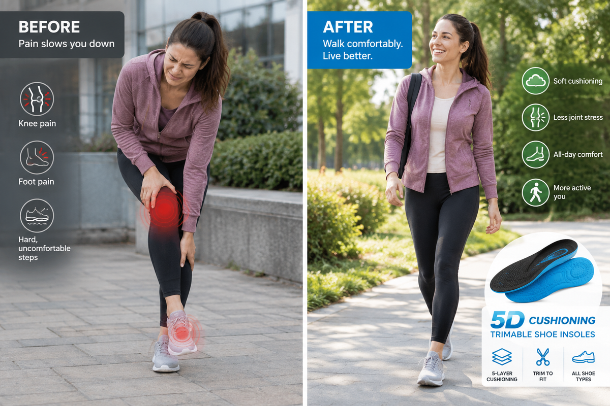 Before After Walking