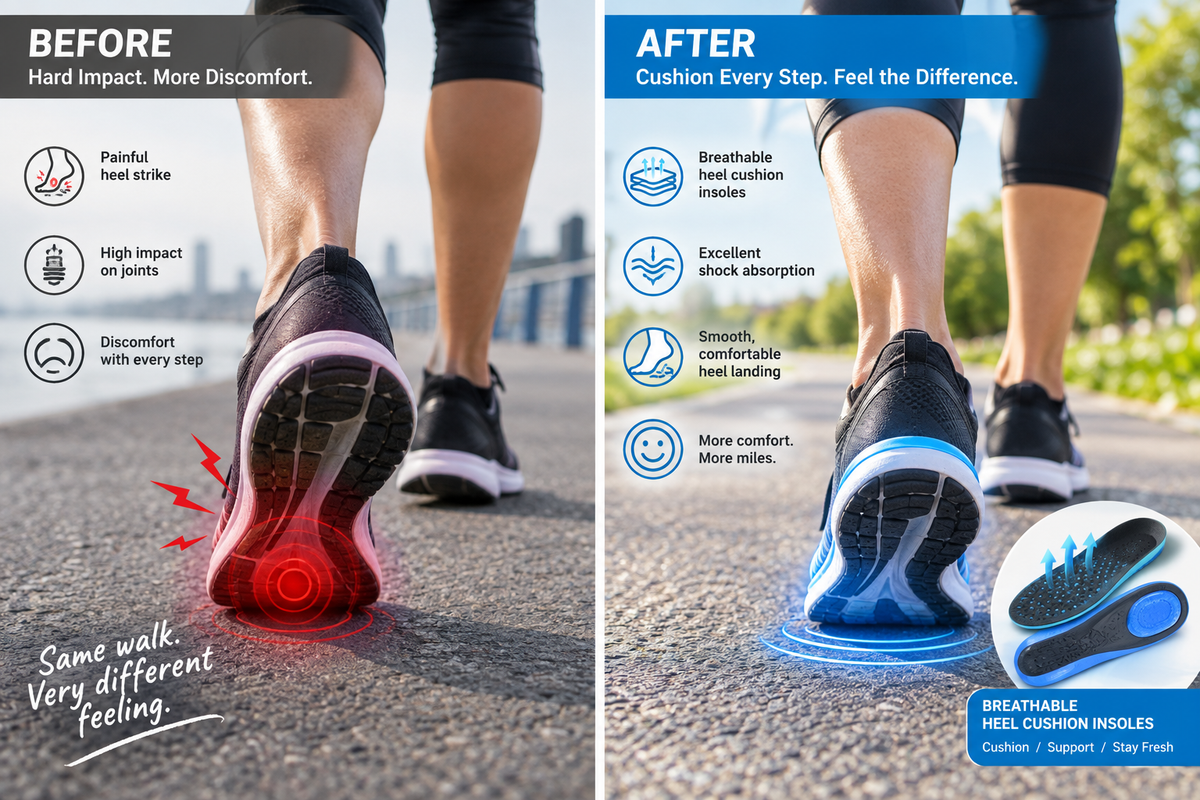Before After Walking