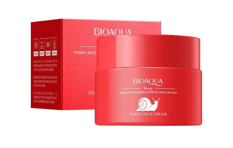 Crema Facial Reafirmante de Baba de Caracol 60g BIOAQUA