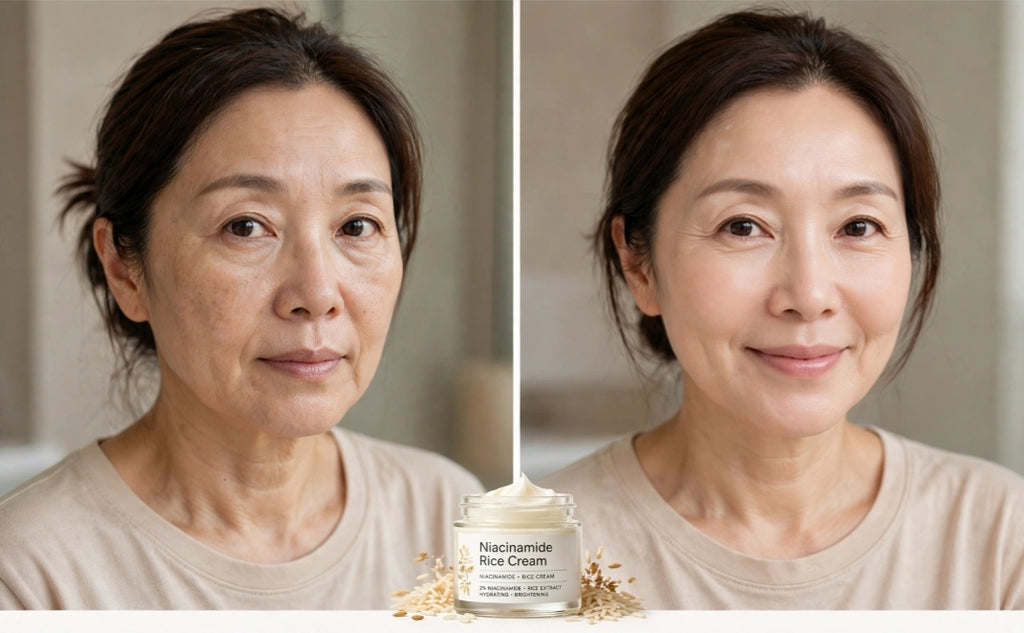 Crema Facial de Niacinamida y Arroz 50g