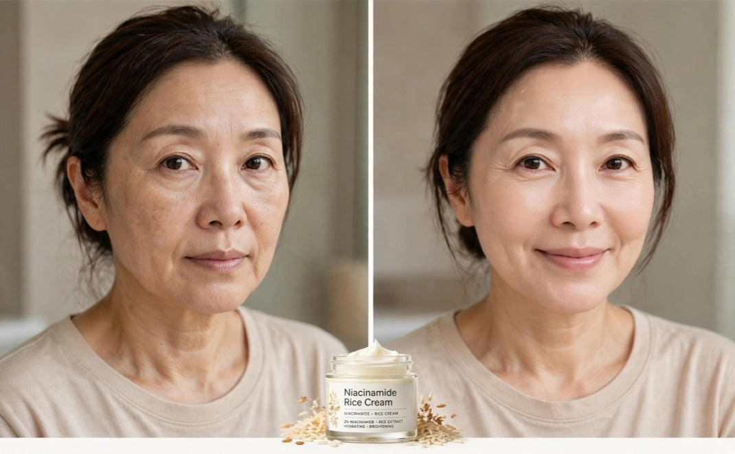 Crema Facial de Niacinamida y Arroz 50g