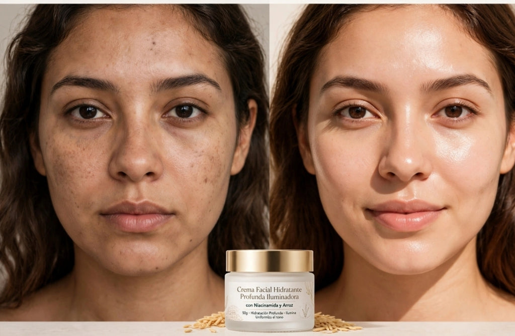 Crema Facial de Niacinamida y Arroz 50g
