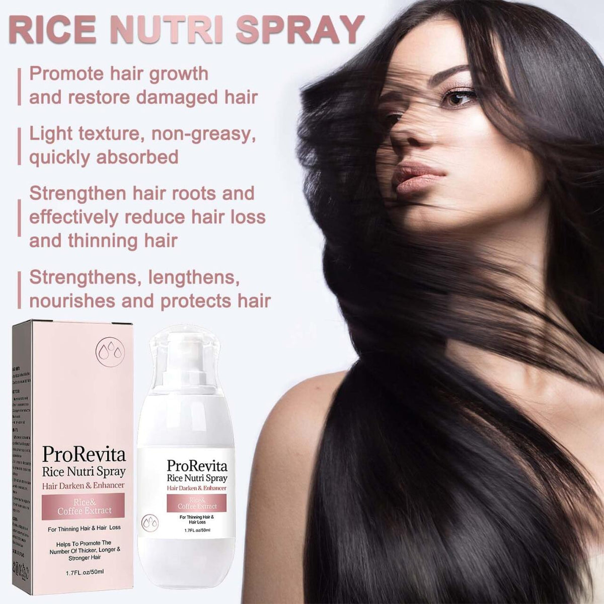 Sprays para favorecer el crecimiento del cabello y mejorar la salud del cuero cabelludo