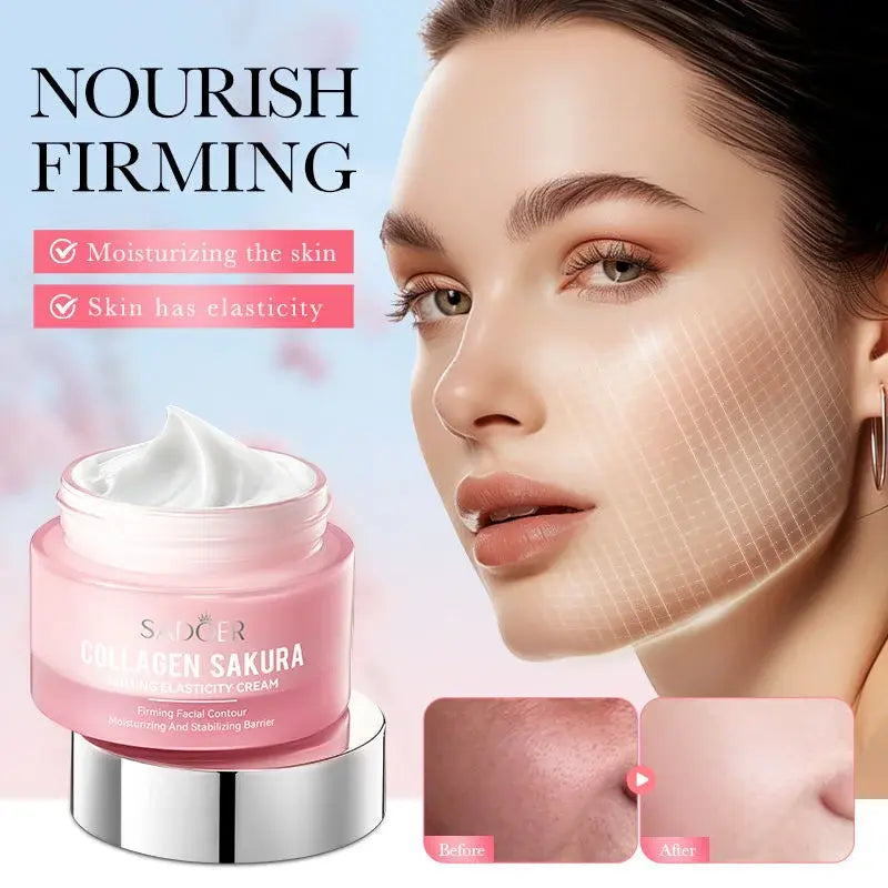 Crema Facial Sakura con Colágeno 50g